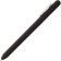 Ручка шариковая Swiper Soft Touch, черная с белым фото 3