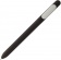 Ручка шариковая Swiper Soft Touch, черная с белым фото 5