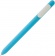 Ручка шариковая Swiper Soft Touch, голубая с белым фото 2