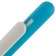 Ручка шариковая Swiper Soft Touch, голубая с белым фото 3