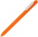 Ручка шариковая Swiper Soft Touch, неоново-оранжевая с белым фото 3