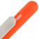 Ручка шариковая Swiper Soft Touch, неоново-оранжевая с белым фото 8