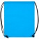 Рюкзак-мешок Manifest Color из светоотражающей ткани, синий фото 7