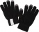 Сенсорные перчатки Scroll, черные фото 1