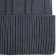 Шапка Knit Beat, серая (графит) фото 2