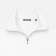 Толстовка на молнии унисекс FLOW, белая, размер 3XL/4XL фото 8