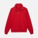Толстовка на молнии унисекс FLOW, красная, размер 3XL/4XL фото 7