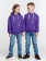 Толстовка с капюшоном детская Kirenga Kids, фиолетовая фото 6