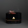 Увлажнитель-ароматизатор с имитацией пламени Fuego, черный фото 1