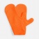 Варежки Yong, оранжевые фото 4