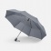 Зонт складной AOC, серый фото 1