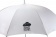 Зонт-трость Unit Promo, белый фото 3