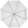 Зонт-трость Lido, белый фото 3