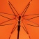 Зонт-трость Undercolor с цветными спицами, оранжевый фото 3